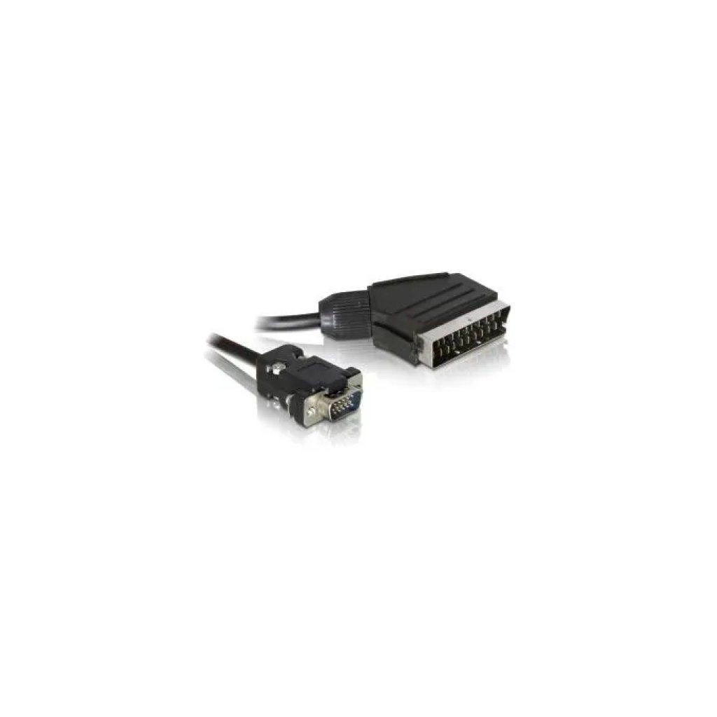 LINK DeLOCK 65028 Cavo adattatore SCART a VGA, 2 m LINK DeLOCK 65028 Cavo adattatore SCART a VGA, 2 m