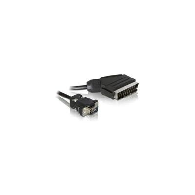 LINK DeLOCK 65028 Cavo adattatore SCART a VGA, 2 m LINK DeLOCK 65028 Cavo adattatore SCART a VGA, 2 m