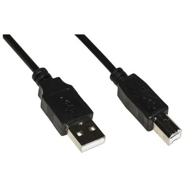 LINK Cavo USB 2.0 A-B maschio/maschio, 1,8 m, nero LINK Cavo USB 2.0 A-B maschio/maschio, 1,8 m, nero