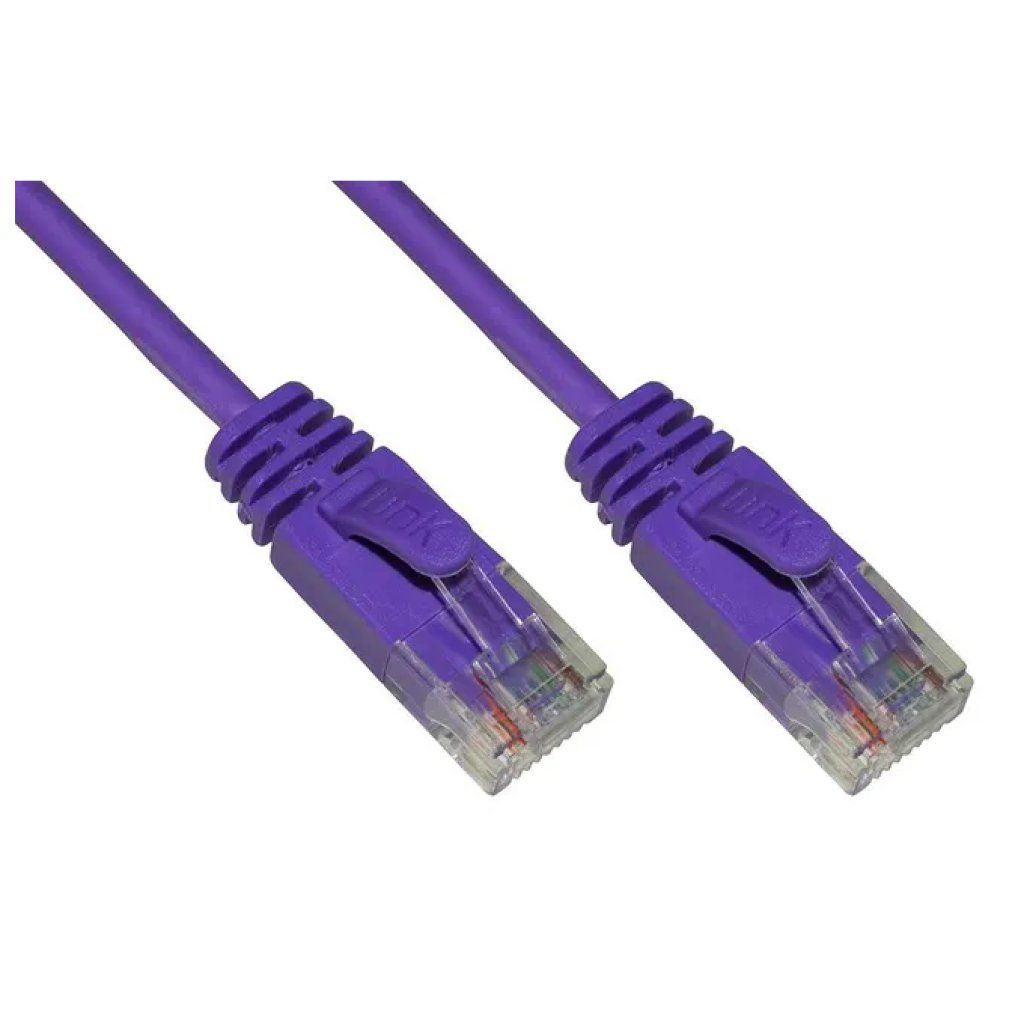 LINK Cavo Ethernet LINK Cat 6 UTP Slim Viola, 25 cm LINK Cavo Ethernet LINK Cat 6 UTP Slim Viola, 25 cm