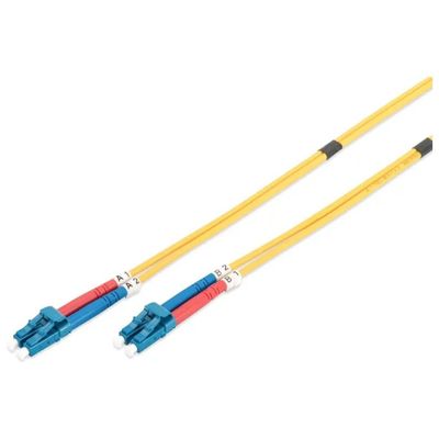 Digitus DK-2933-01 Cavo Patch Fibra Ottica LC-LC Duplex OS2, 1 m, Giallo Digitus DK-2933-01 Cavo Patch Fibra Ottica LC-LC Duplex OS2, 1 m, Giallo
