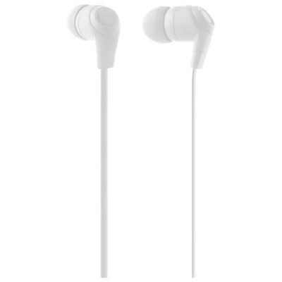LINK Auricolari Stereo LINK Bianchi con Microfono, Jack 3,5 mm LINK Auricolari Stereo LINK Bianchi con Microfono, Jack 3,5 mm