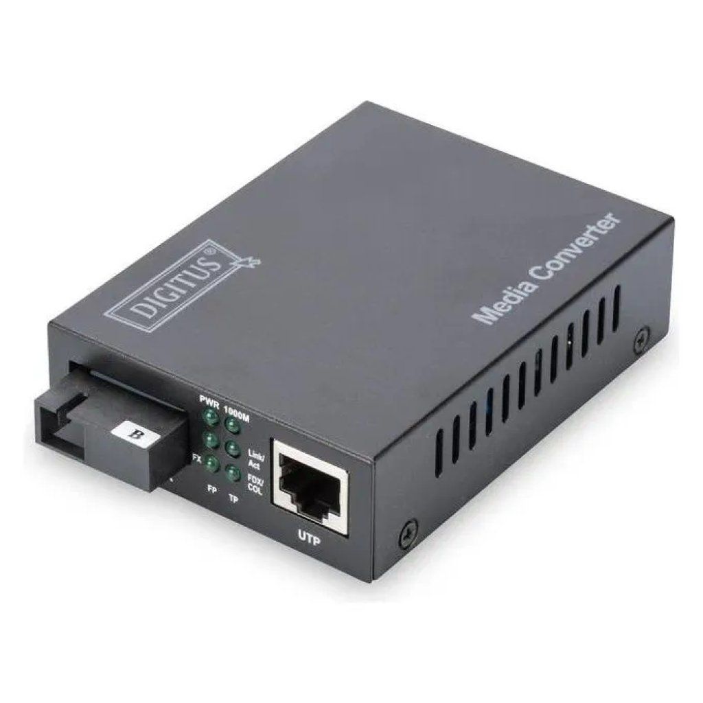 Digitus DN-82123 Convertitore Media Gigabit Bidirezionale 1000 Mbit