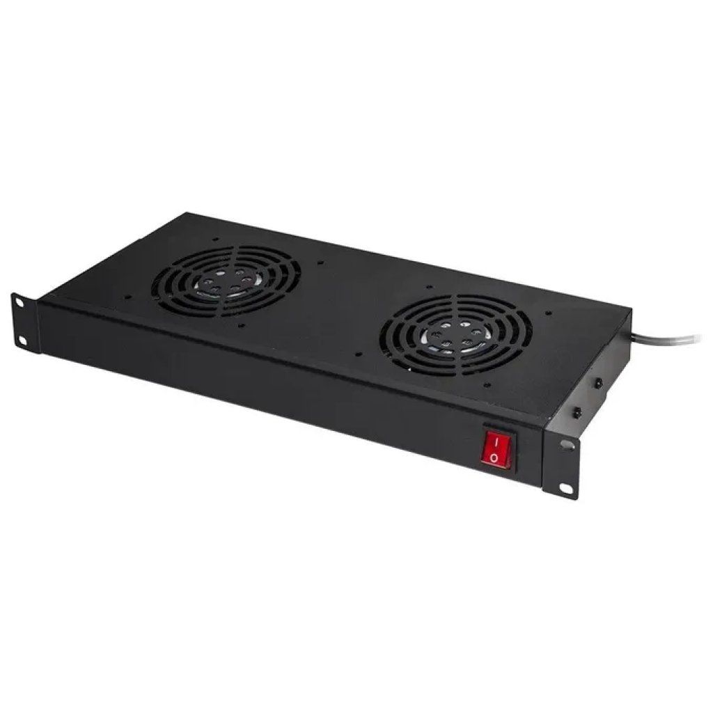 Link Accessori LKFAN2R Vaschetta per ventola con 2 ventole 19U interruttore On Off cavo 1 Link Accessori LKFAN2R Vaschetta per ventola con 2 ventole 19U interruttore On Off cavo 1