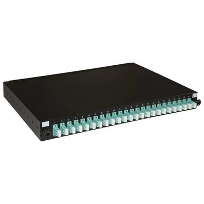 Link LK24FOLC3 Pannello Fibra Ottica 19'' 1U 24 Adattatori LC Duplex OM3 Profondita' 250 mm Rack Link LK24FOLC3 Pannello Fibra Ottica 19'' 1U 24 Adattatori LC Duplex OM3 Profondita' 250 mm Rack