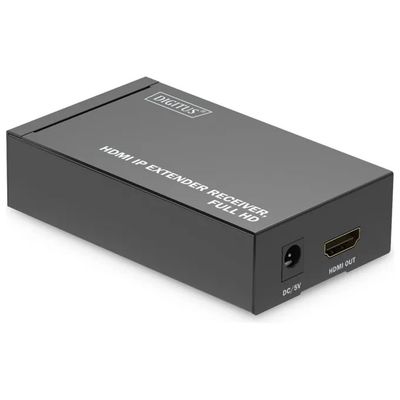 Digitus DS-55518 Ricevitore HDMI IP Extender Full HD 1080p 60Hz Supporto IR HDCP 1.3 colore Nero