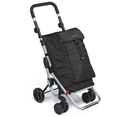 Foppapedretti 9702000100 Go Up Borsa trolley 38 L con tasca termica 6 L ruote girevoli maniglione regolabile