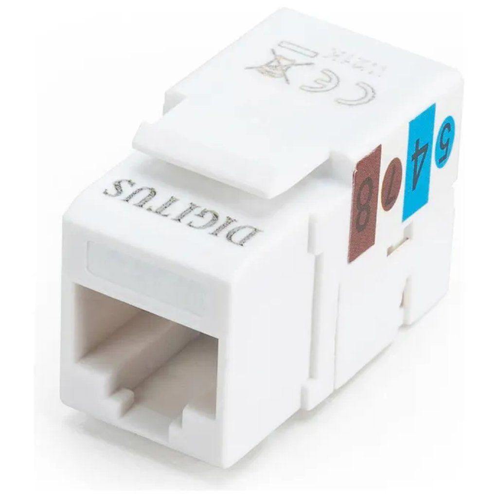 Digitus DN-93501 Keystone Jack RJ45 UTP Cat 5e 8P8C