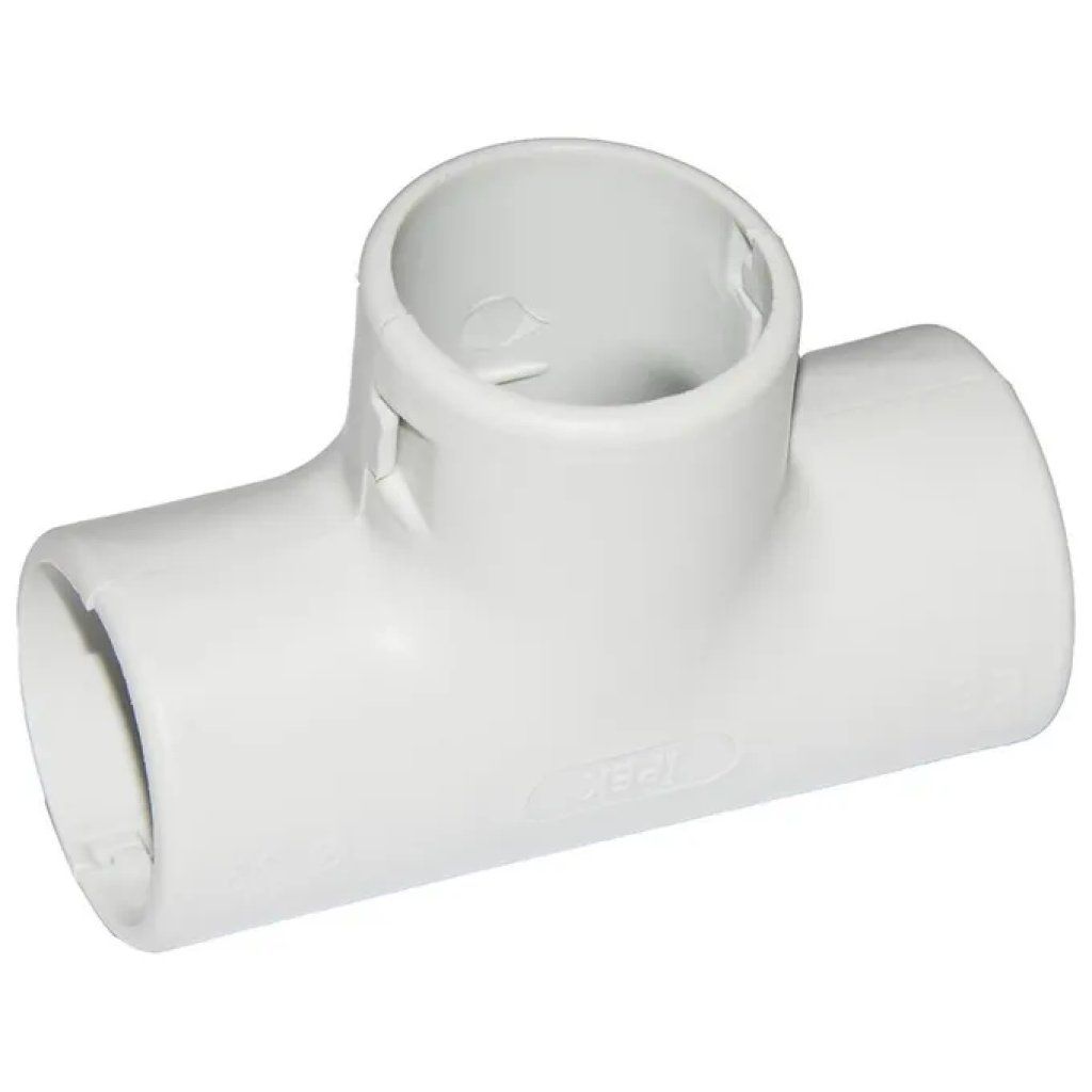 LINK Giunto a T in PVC per tubi 32 mm
