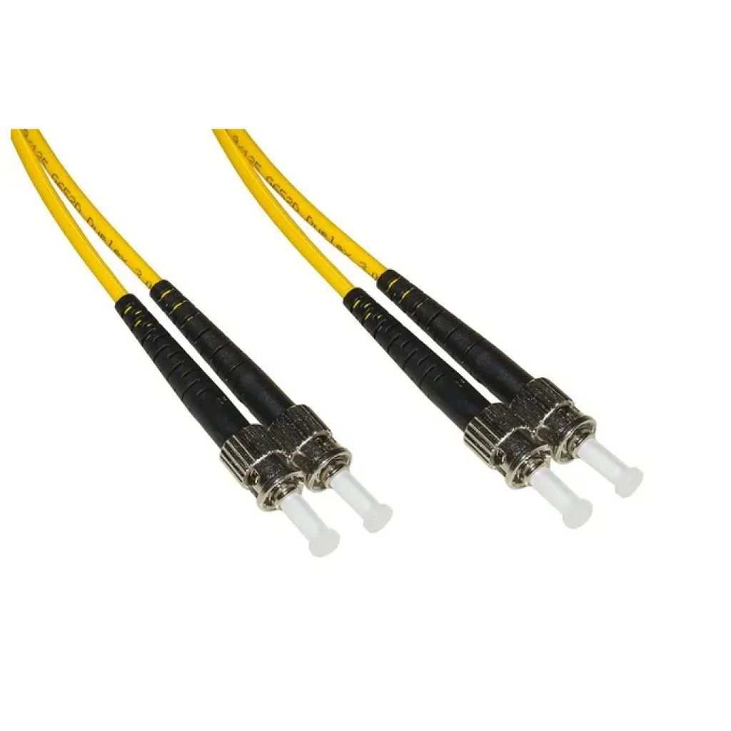 LINK Cavo patch duplex fibra ottica singlemode ST-ST UPC, 1 m LINK Cavo patch duplex fibra ottica singlemode ST-ST UPC, 1 m