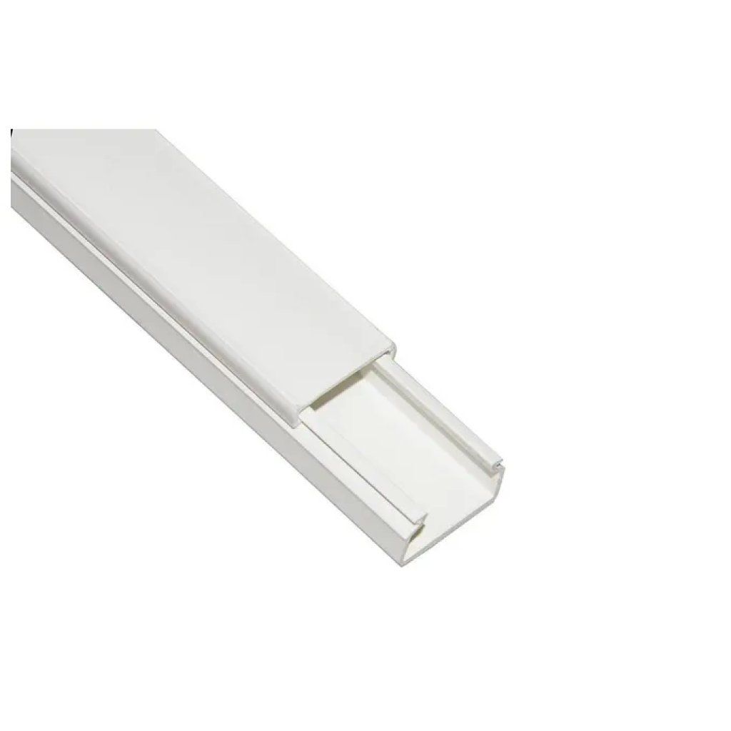 LINK Canalina passacavi adesiva LINK in PVC bianco 25 × 16 mm, 2 m LINK Canalina passacavi adesiva LINK in PVC bianco 25 × 16 mm, 2 m