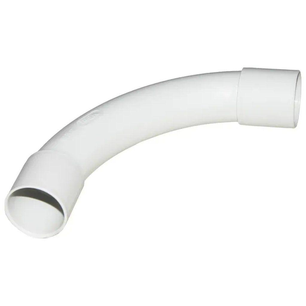 LINK Raccordo curvo a 90° in PVC per tubi 32 mm LINK Raccordo curvo a 90° in PVC per tubi 32 mm