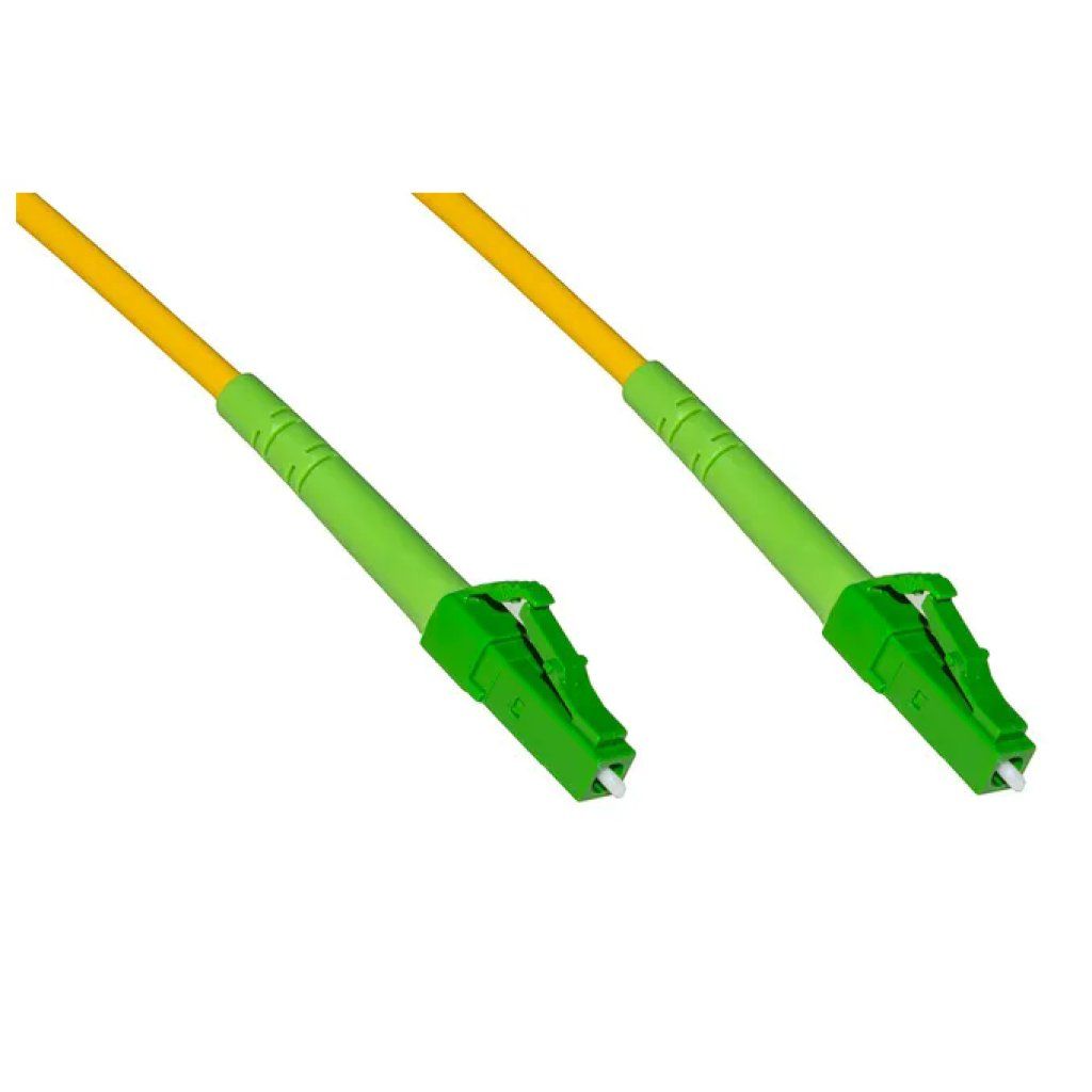LINK Cavo Fibra Ottica LC/APC Simplex Singlemode LSZH, 3 m