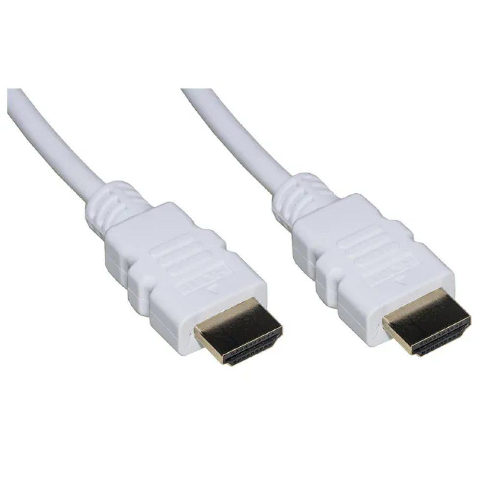 LINK LKCHDMI20B Cavo HDMI High Speed 4K con Ethernet, 2 m, Bianco LINK LKCHDMI20B Cavo HDMI High Speed 4K con Ethernet, 2 m, Bianco