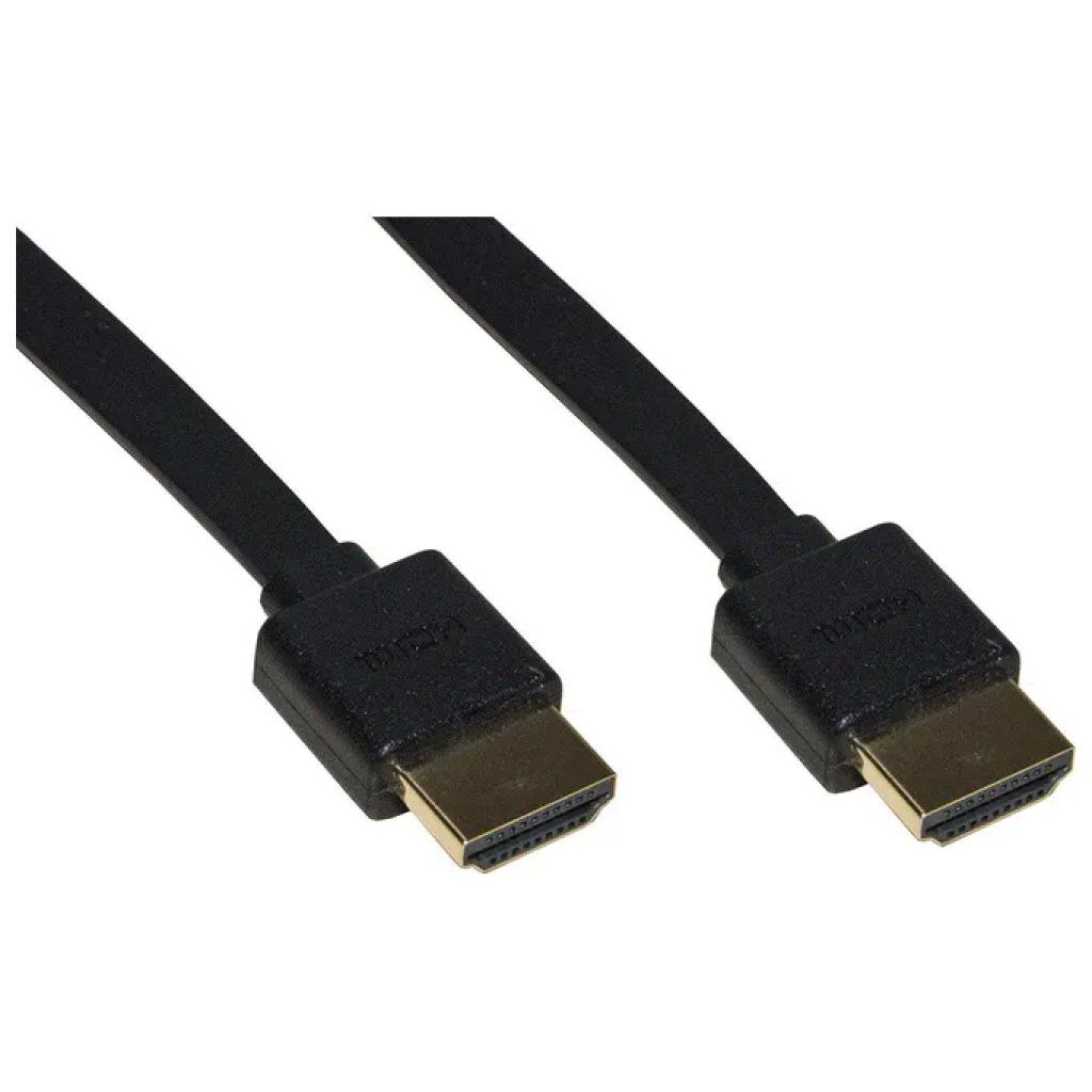 LINK LKCHDUS2 – Cavo HDMI piatto Ultra Slim 4K, 1,8 m, nero LINK LKCHDUS2 – Cavo HDMI piatto Ultra Slim 4K, 1,8 m, nero