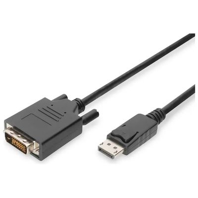 DIGITUS cavo DisplayPort maschio a DVI-D maschio, 1 m DIGITUS cavo DisplayPort maschio a DVI-D maschio, 1 m