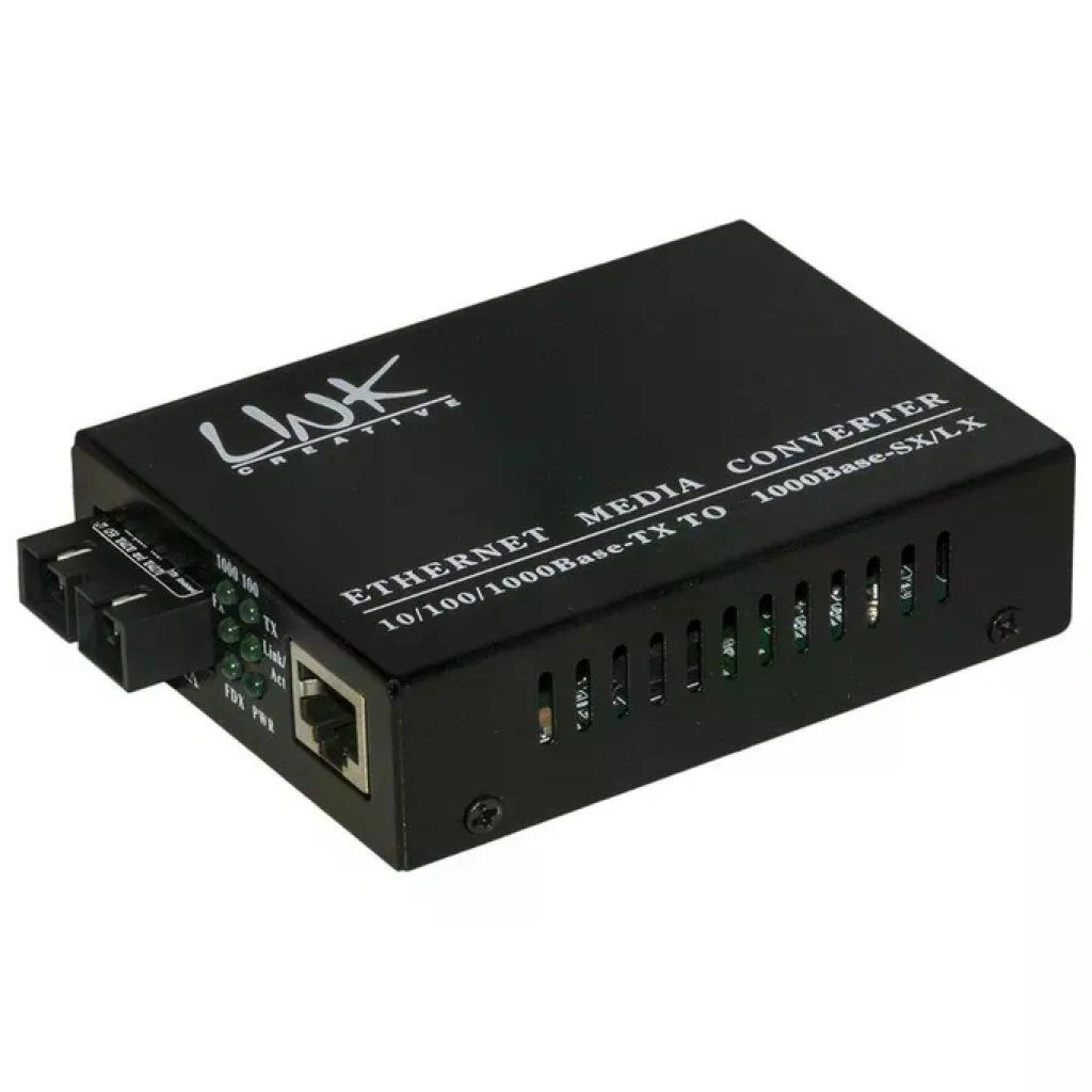LINK LKMCMM10 Media Converter Gigabit RJ45-SC Duplex Multimode LINK LKMCMM10 Media Converter Gigabit RJ45-SC Duplex Multimode