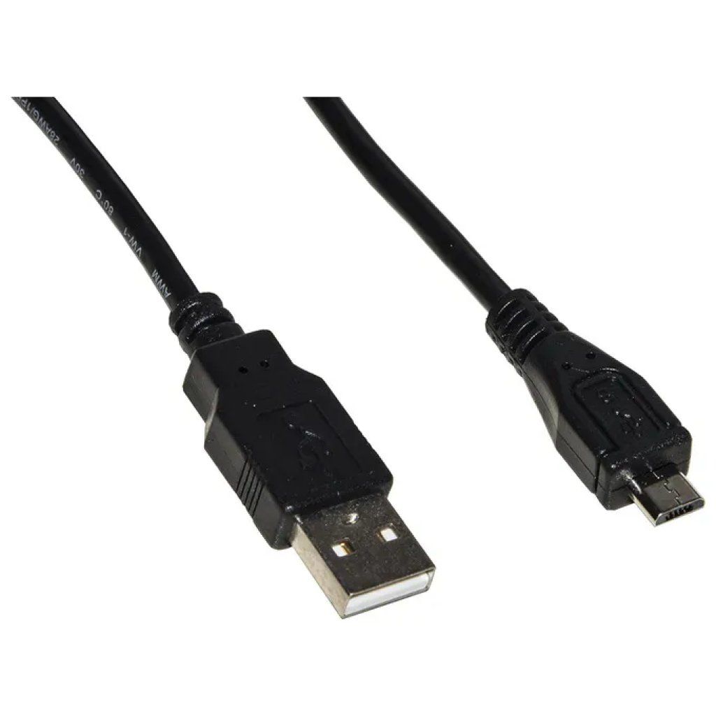 LINK LKCM05 Cavo USB-A a Micro USB-B, 50 cm, Nero LINK LKCM05 Cavo USB-A a Micro USB-B, 50 cm, Nero