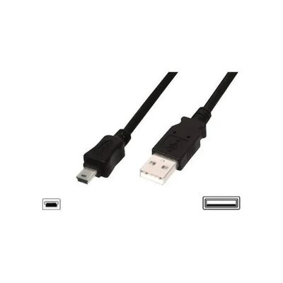 DIGITUS LogiLink CU0014 Cavo USB 2.0 A-Mini-B, 1,8 m