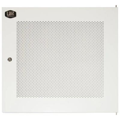 LINK Porta traforata con serratura per armadio rack Link 12U grigia LINK Porta traforata con serratura per armadio rack Link 12U grigia