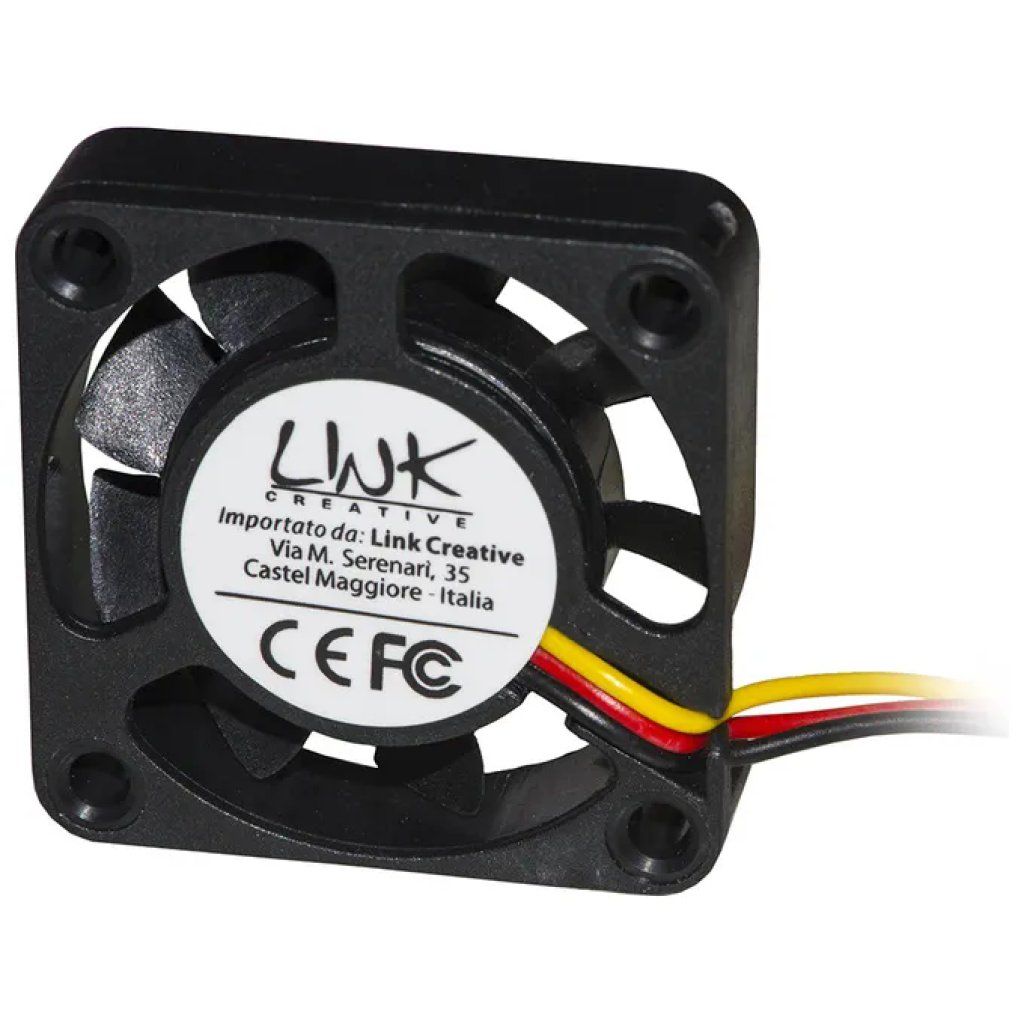 LINK LKV4010 Ventola per PC 40 × 40 × 10 mm, 12 V DC, 5000 rpm LINK LKV4010 Ventola per PC 40 × 40 × 10 mm, 12 V DC, 5000 rpm