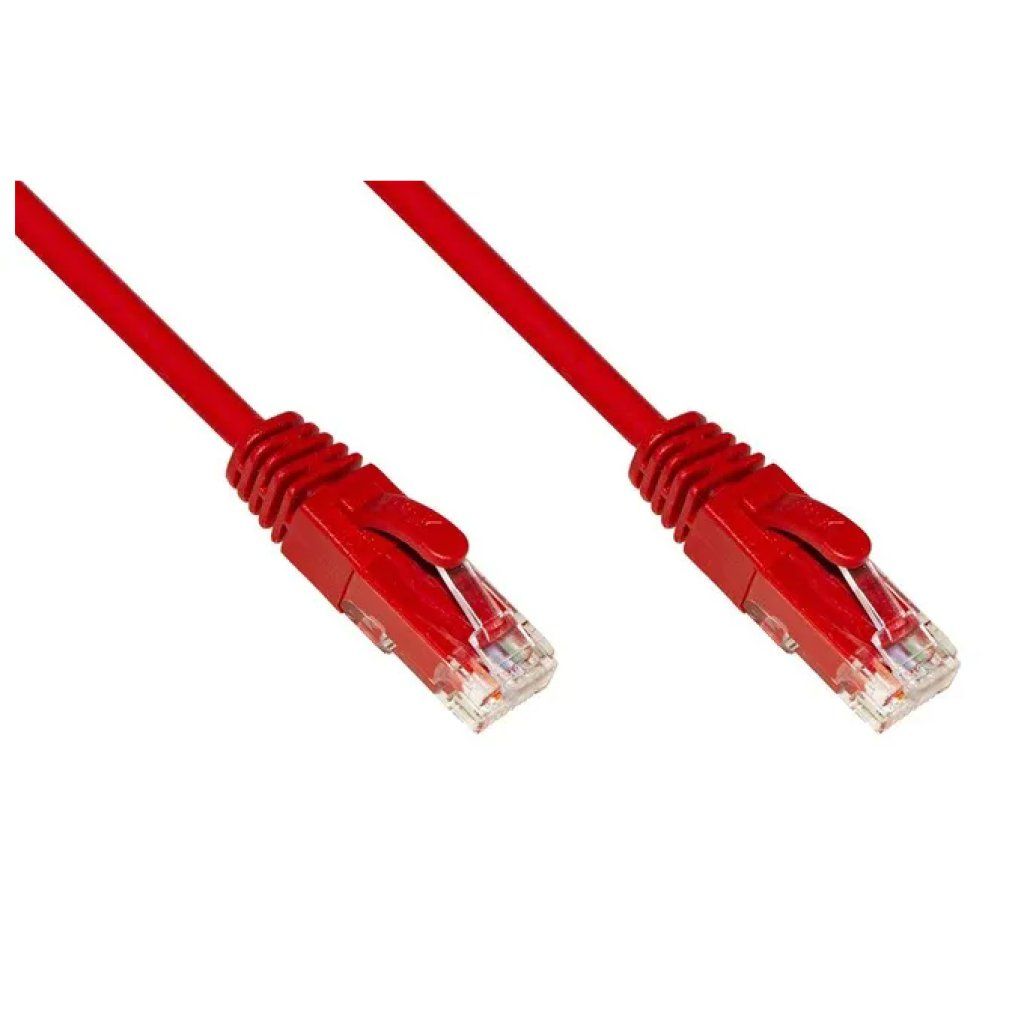 LINK Cavo Ethernet LINK Cat 6A U-UTP RJ45 rosso, 25 cm