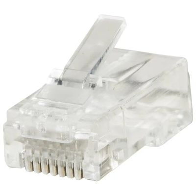 Link LKPL86I – Connettori RJ45 Cat 6 UTP 8P8C, confezione da 100 Link LKPL86I – Connettori RJ45 Cat 6 UTP 8P8C, confezione da 100