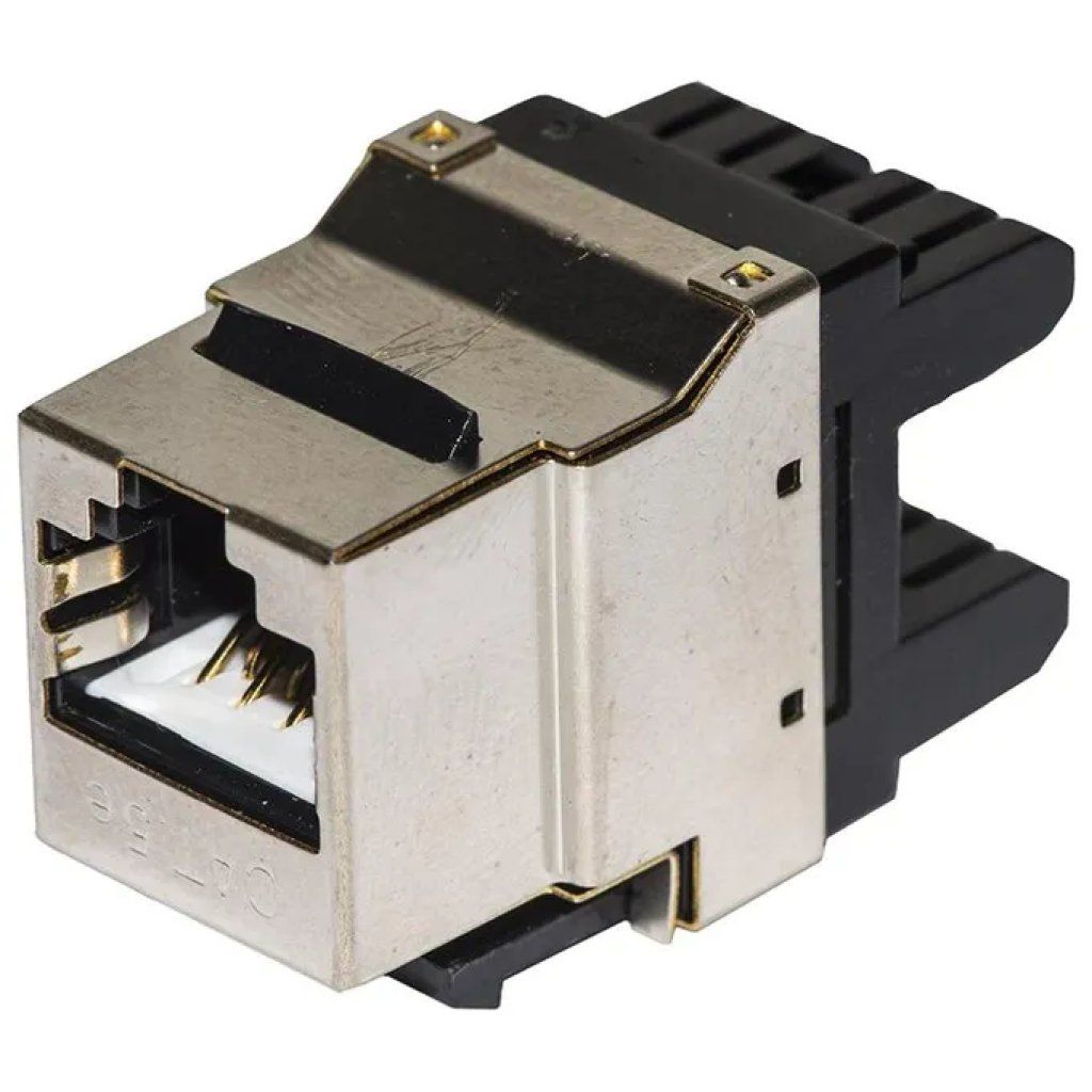 LINK Inserto Jack RJ45 Schermato Cat 5e, 8 Poli, 180° LINK Inserto Jack RJ45 Schermato Cat 5e, 8 Poli, 180°