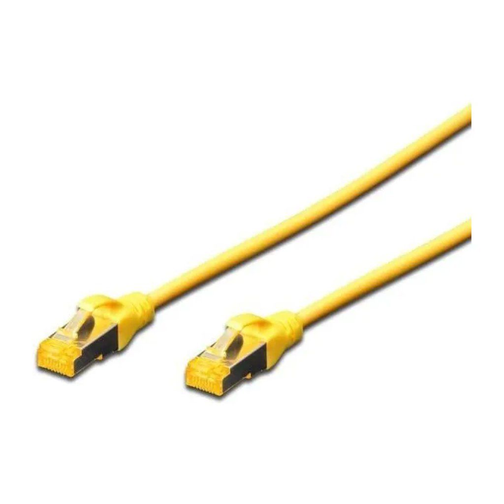 Digitus Cavo Patch Ethernet Cat 6A S/FTP RJ45 25 cm Giallo Digitus Cavo Patch Ethernet Cat 6A S/FTP RJ45 25 cm Giallo