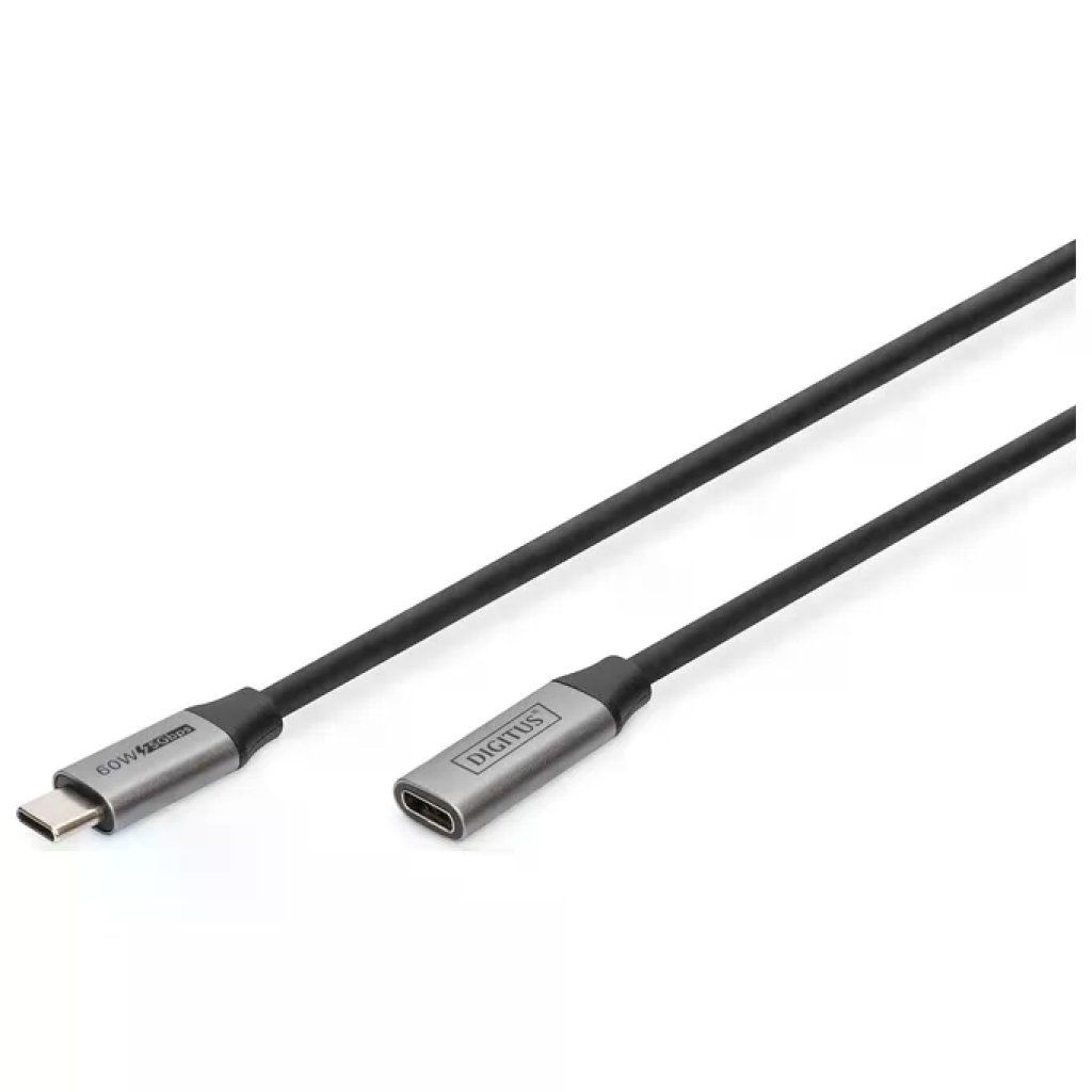 DIGITUS Prolunga USB-C 3.0 Gen 1, 1 m, 60 W DIGITUS Prolunga USB-C 3.0 Gen 1, 1 m, 60 W