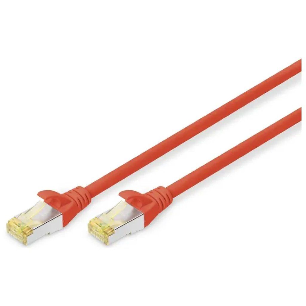 Digitus DK-1644-A-020-R Cavo Patch Ethernet Cat 6A S/FTP, RJ45, 2 m, Rosso
