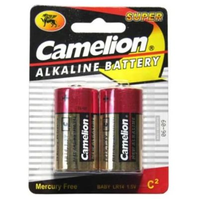 LINK Batterie alcaline C/LR14 1,5 V – blister da 2