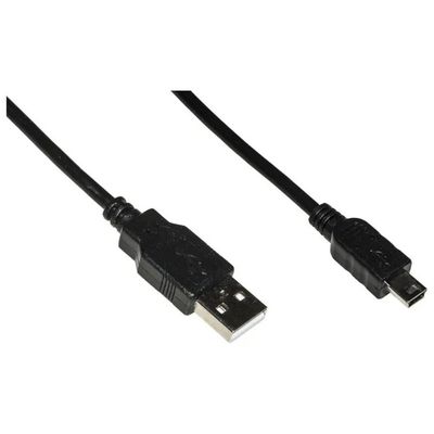 LINK Cavo LINK USB 2.0 USB-A a Mini USB-B, 1 m, nero LINK Cavo LINK USB 2.0 USB-A a Mini USB-B, 1 m, nero