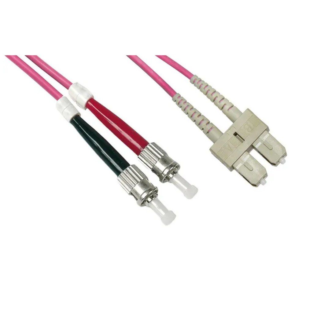 LINK Cavo Fibra Ottica Duplex OM4 SC/UPC-ST/UPC, 5 m LINK Cavo Fibra Ottica Duplex OM4 SC/UPC-ST/UPC, 5 m