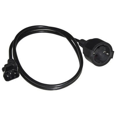 Link LKADSK15 – Cavo adattatore Schuko femmina a IEC C14 maschio, 1,5 m, 16 A Link LKADSK15 – Cavo adattatore Schuko femmina a IEC C14 maschio, 1,5 m, 16 A