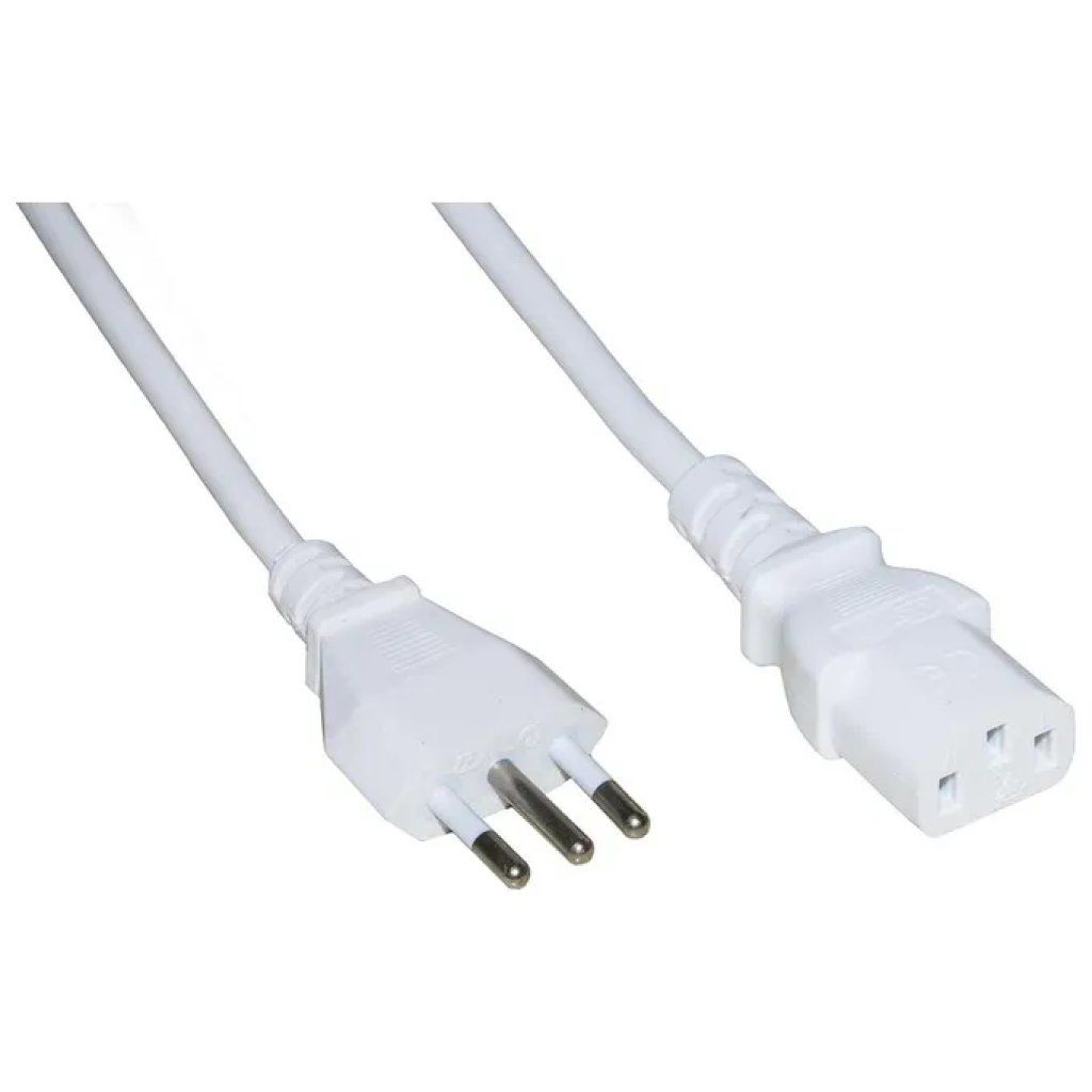 Link LKIT18B Cavo di alimentazione IEC C13, 1,8 m, bianco