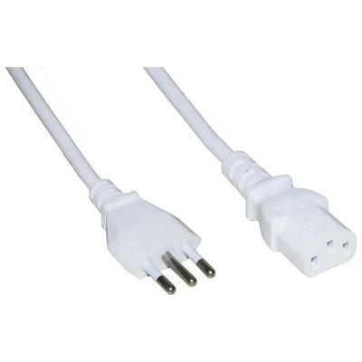 Link LKIT18B Cavo di alimentazione IEC C13, 1,8 m, bianco Link LKIT18B Cavo di alimentazione IEC C13, 1,8 m, bianco