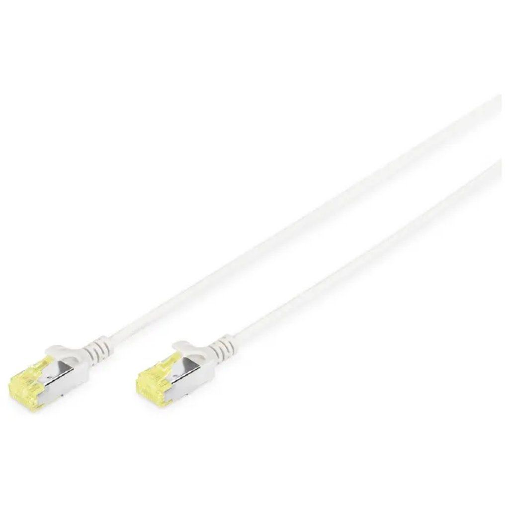 DIGITUS Cavo Ethernet Patch Cat 6A U/FTP Slim LSZH, 10 m, Giallo DIGITUS Cavo Ethernet Patch Cat 6A U/FTP Slim LSZH, 10 m, Giallo
