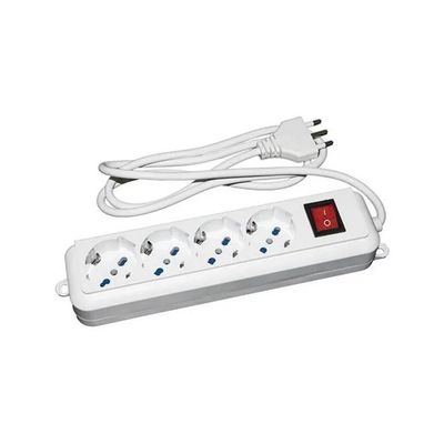 Link LKMP04 Multipresa Universale a 4 Prese con Cavo da 1,5 m