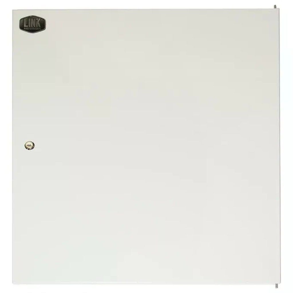 LINK LK1915UGF – Porta cieca grigia con serratura per rack 15U