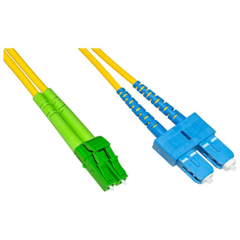 LINK Cavo Fibra Ottica Duplex OS2 LC/APC-SC/UPC, 1 m LINK Cavo Fibra Ottica Duplex OS2 LC/APC-SC/UPC, 1 m