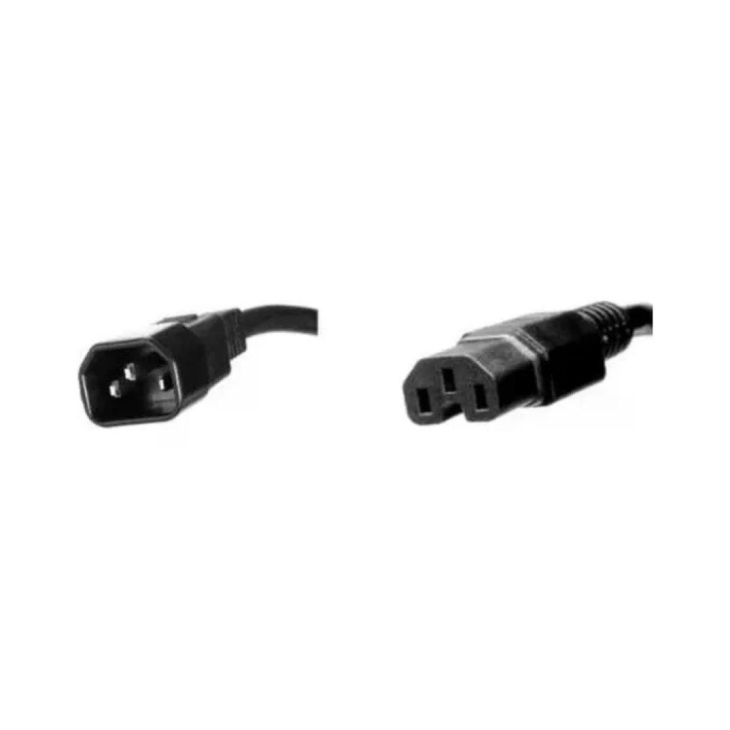 Link Led Cavo di alimentazione IEC C14 maschio a C15 femmina, 1,8 m, nero - Link Led