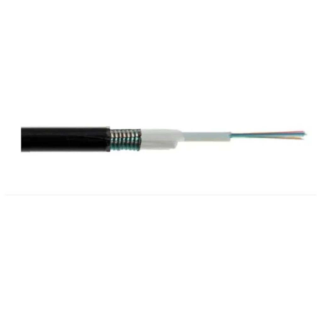 LINK Cavo Fibra Ottica OM4 Armato a 4 Fibre