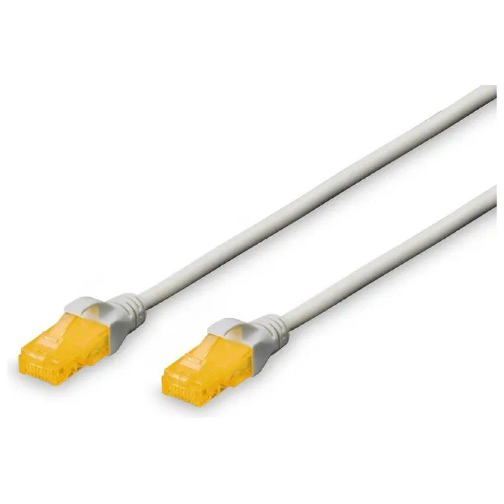 DIGITUS Cavo Ethernet Cat. 6A U/UTP RJ-45, 2 m, grigio