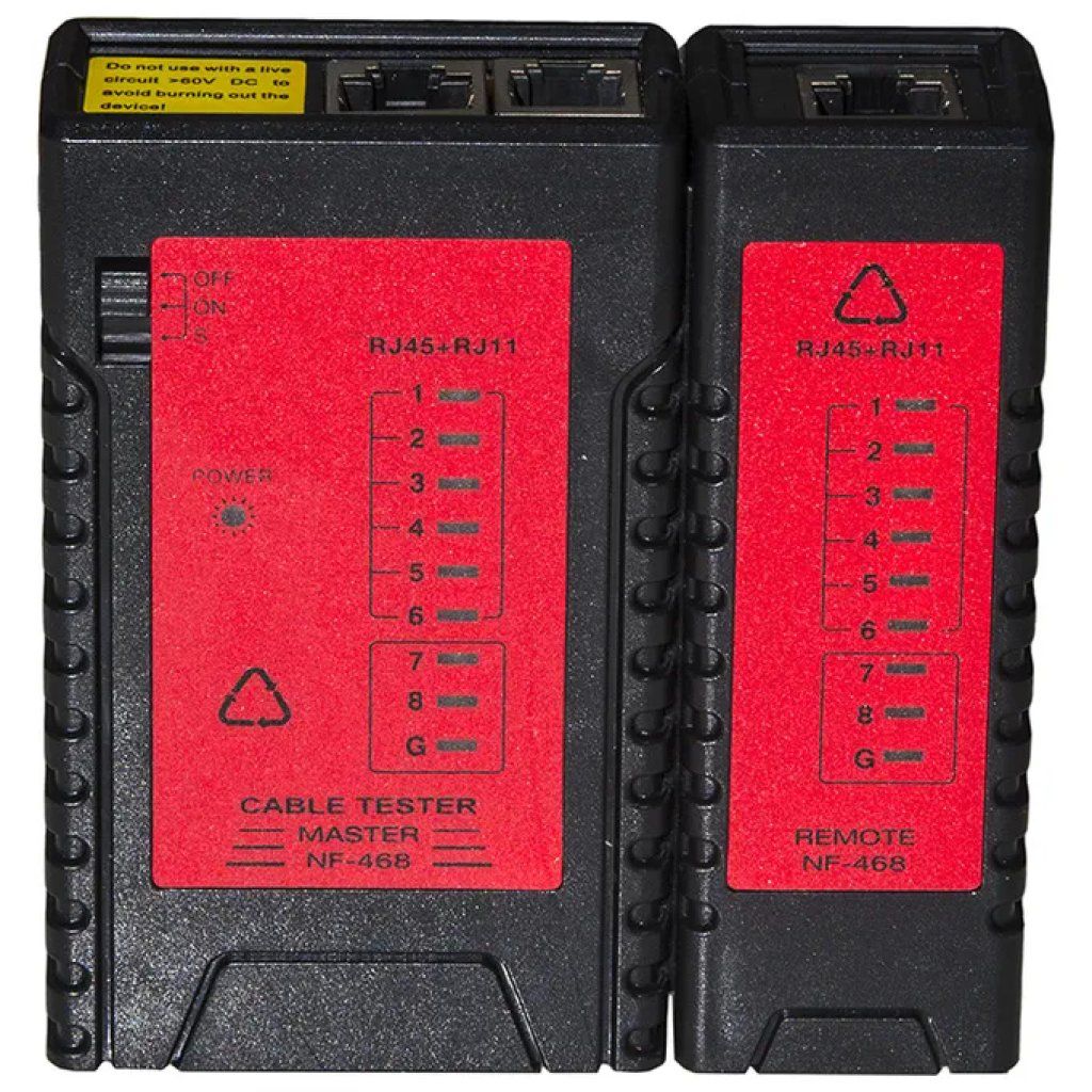 LINK LKMS03 Tester per cavi di rete RJ11/RJ45 con unità remota