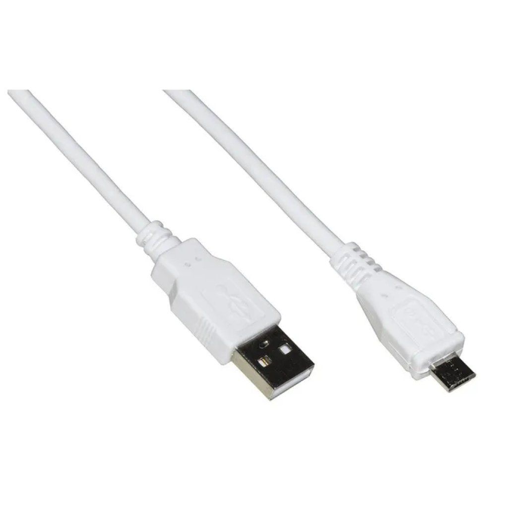 LINK Cavo USB-A a Micro USB-B LINK 2.0 bianco, 2 m