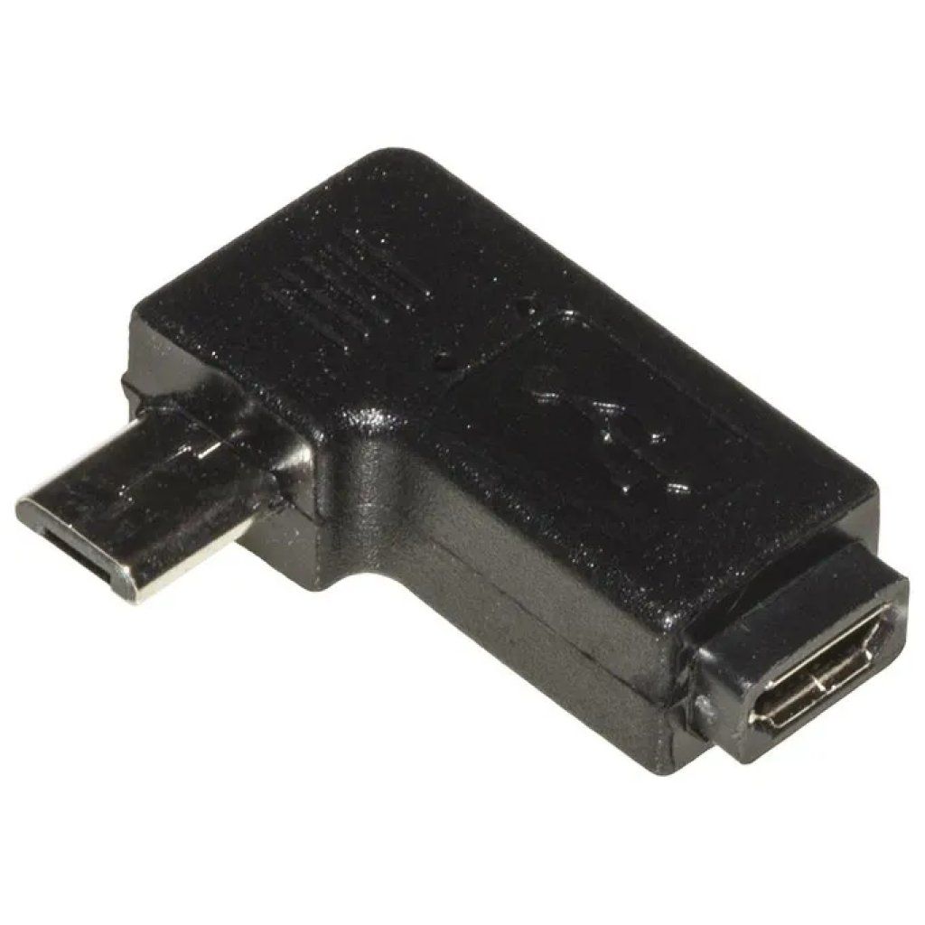 LINK Adattatore Micro USB 90° Maschio-Femmina LINK Adattatore Micro USB 90° Maschio-Femmina