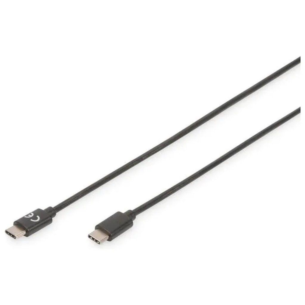 Digitus cavo USB-C 2.0 maschio-maschio, 1 m, 3 A, nero Digitus cavo USB-C 2.0 maschio-maschio, 1 m, 3 A, nero