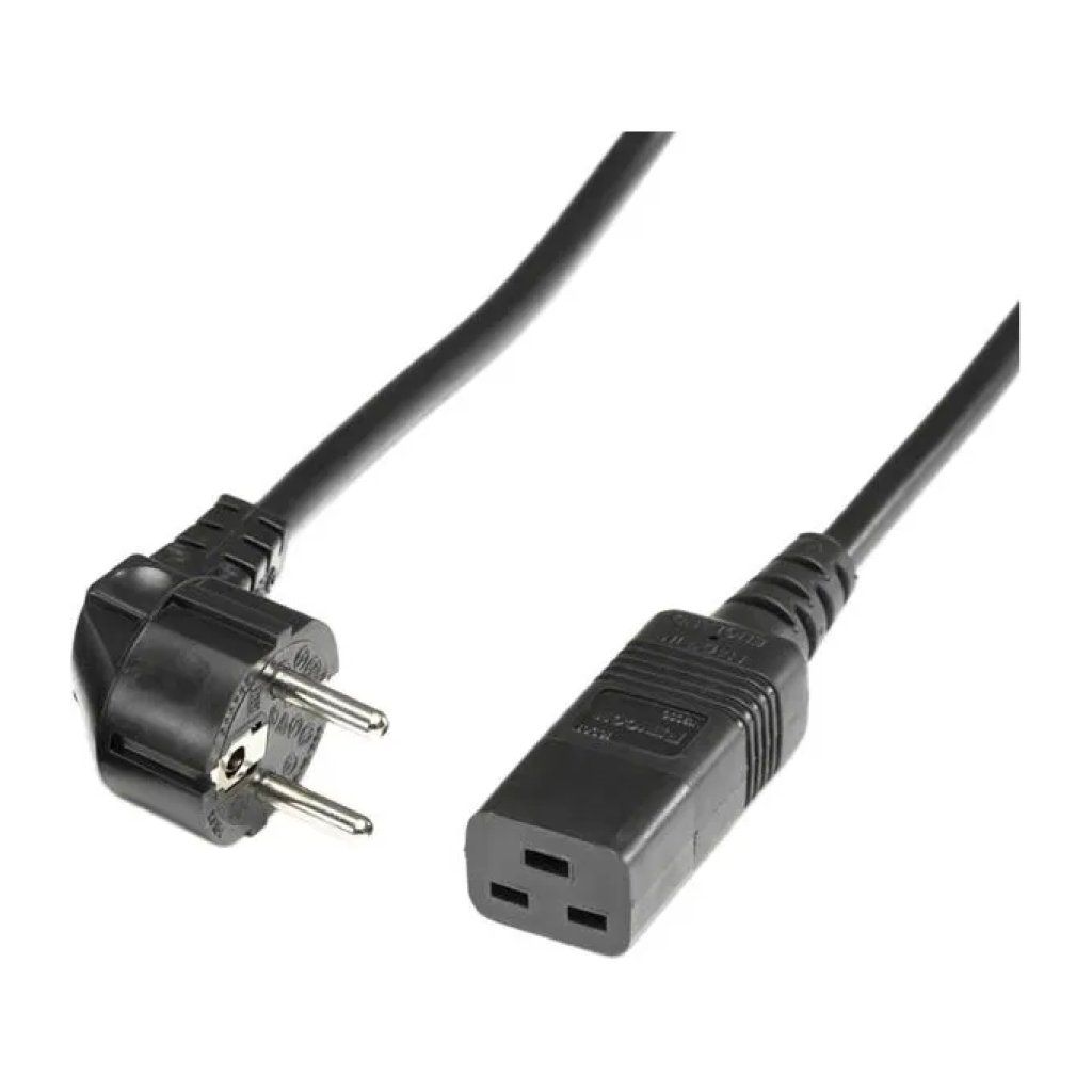 LINK ROLINE 19.08.1552 Cavo Schuko–IEC C19, 2 m, nero