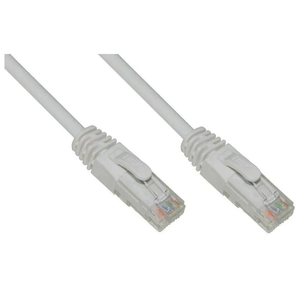 LINK Cavo Ethernet CAT 6A U/UTP RJ45 grigio, 25 cm
